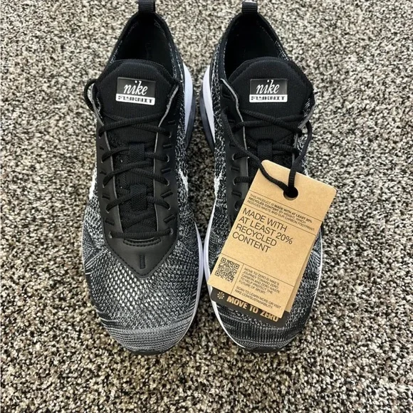 NWT Nike Air Max FlyKnit Racer Sneaker in Black/White Sneakers Release – Nike Air Max Flyknit Racer “  main image 4